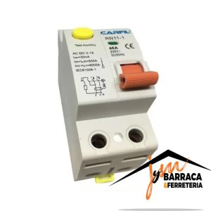 Interruptor diferencias Carfil